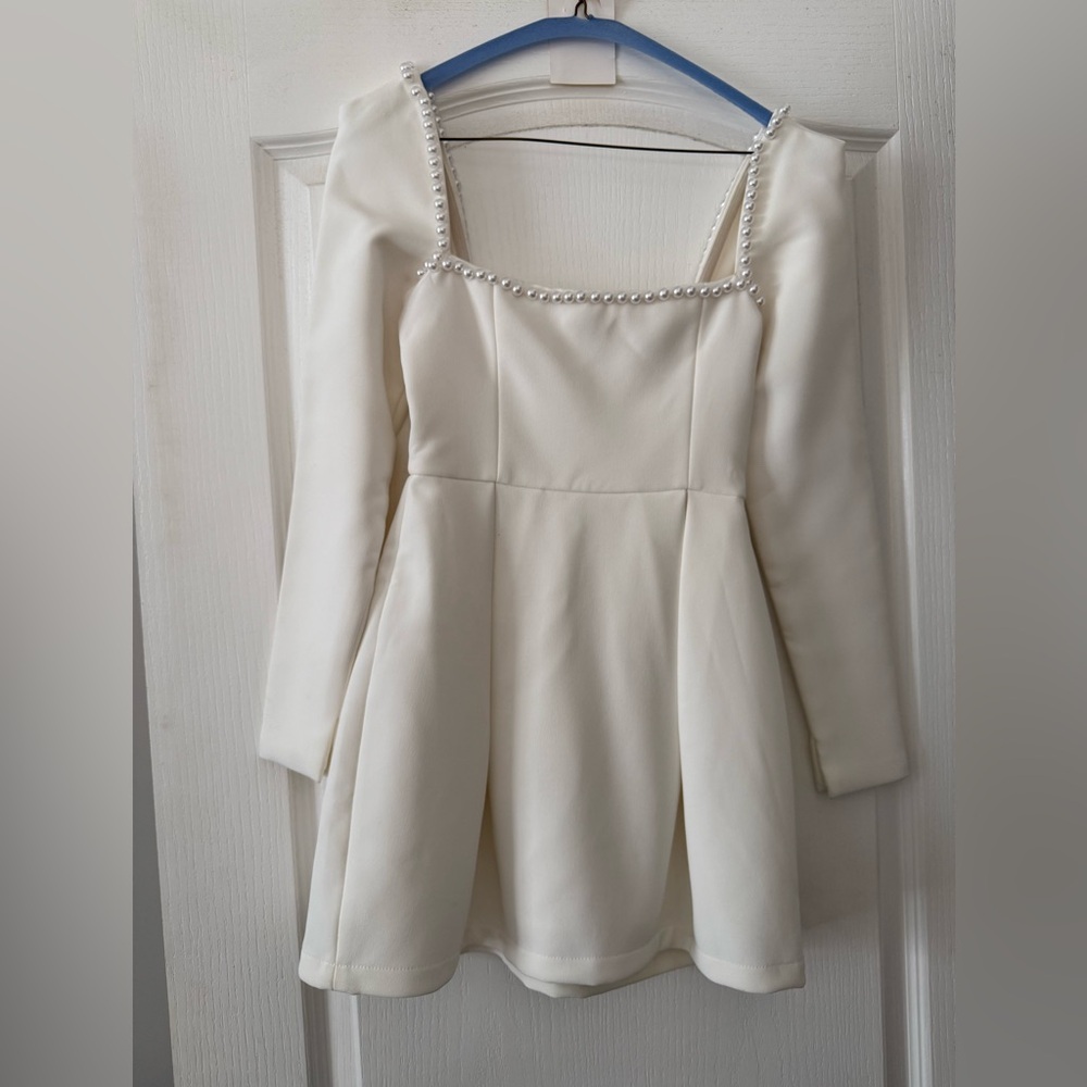 Odd Muse The Ultimate Muse white pearl dress